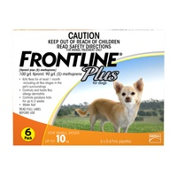 Frontline Plus for Dogs up to 10kg - 3-Pack