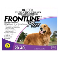 Frontline Plus for Dogs 20-40kg - 3-Pack