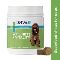 PAW Wellness Vitality Multivitamin & Wellness Kangaroo Chews for Dogs 300g