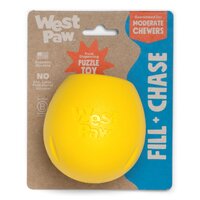 West Paw Rumbl Dog Toy - Small - Dandelion Yellow