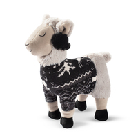 Fringe Studio Christmas Fa La La La Llama Plush Dog Toy