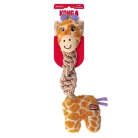 KONG Knots Twists Plush Tug Dog Toy - Med/Lge Assorted Designs