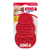 KONG Licks Mat Slow Feeder Lick Mat for Cats & Dogs - Small