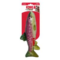 KONG Wild Shieldz Water Resistant Dog Toy - Trout