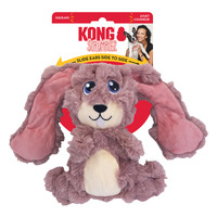 KONG Scrumplez Tug Squeaker Dog Toy - Bunny