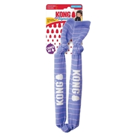 KONG Signature Double Crunch Rope Tug & Fetch Puppy Dog Toy - Med/Lge