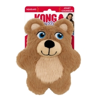 KONG Snuzzles Plush Squeaker Dog Toy - Bear - small