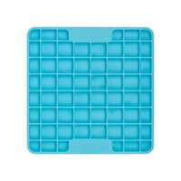 Lickimat Mini Playdate Slow Food Bowl Anti-Anxiety Mat for Dogs - Turquoise