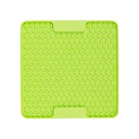 Lickimat Mini Soother Slow Food Bowl Anti-Anxiety Mat for Dogs - Green