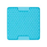 Lickimat Mini Soother Slow Food Bowl Anti-Anxiety Mat for Dogs - Turquoise