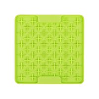 Lickimat Mini Buddy Slow Food Bowl Anti-Anxiety Mat for Dogs - Green