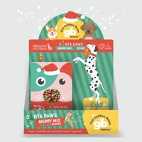 PREORDER Golden Bone Bakery Christmas POS Display 16 x 40g Dog Treats SnackPack