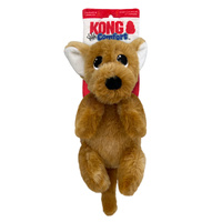 3 x KONG Comfort Pups Plush Dog Toy - Peanut Small