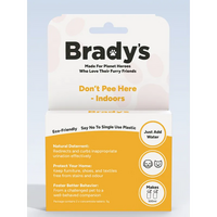 Bradys Dont Pee Here - Indoors Tablets - Makes 500ml 