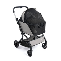 Ibiyaya Instacollapse Detachable Stroller - Taupe 