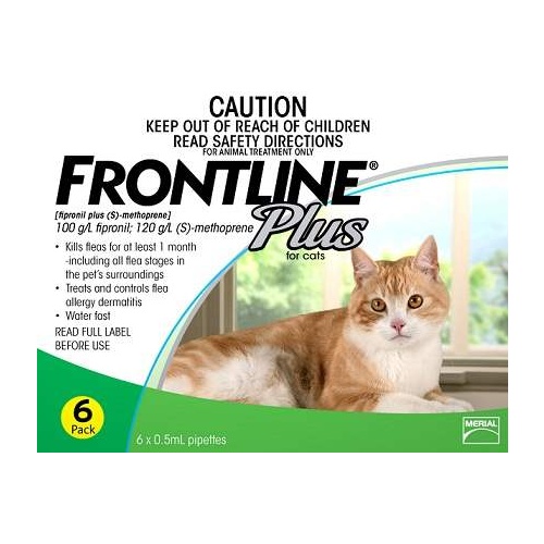 Frontline Plus for Cats 3-Pack