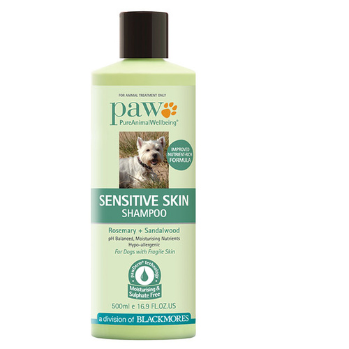 PAW Sensitive Shampoo for Dogs-500ml