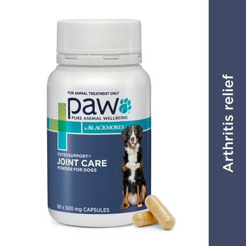 PAW Osteosupport Joint Health Care for Dogs - 80 Capsules