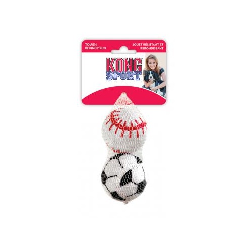 KONG Sport Balls Assorted 2 pack Large 