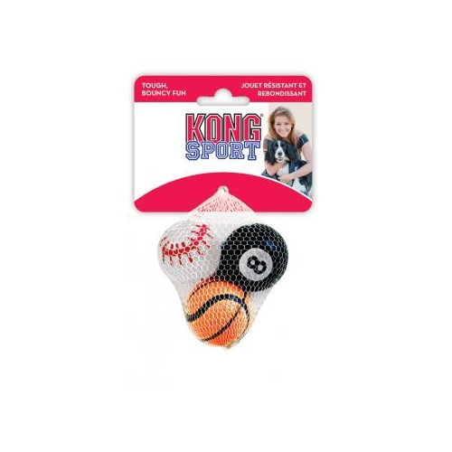 KONG Sport Balls Assorted 3-Pack Small 