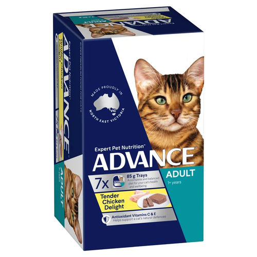 Advance Cat Ad Tender Chicken Delight 85G 7Pack  