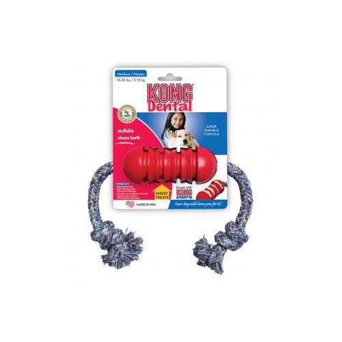 KONG Dental with Rope Small