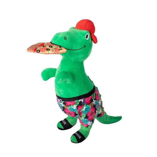 Fringe Studio Pizzasaurus Rex Dinosaur Plush Dog Toy - Extra Large