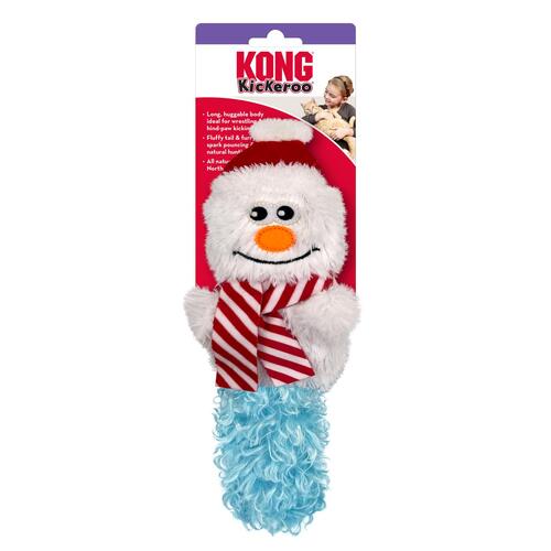 KONG Christmas Holiday Kickeroo Cat Toy in Assorted Characters