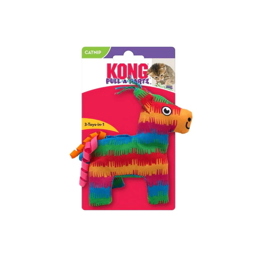 KONG Pull-A-Partz Pinata Interactive Crinkly Cat Toy