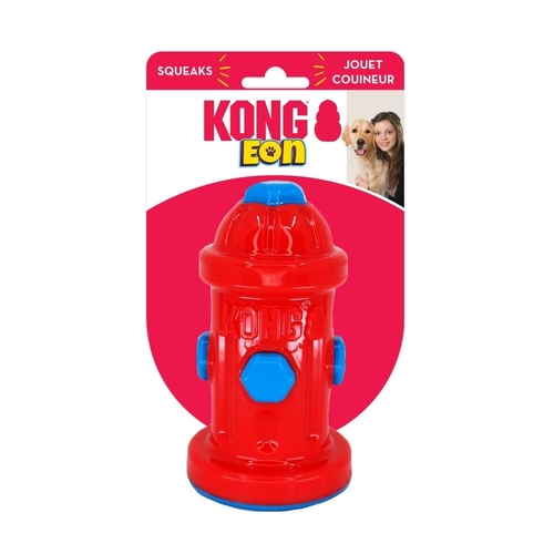 KONG Eon Fire Hydrant Floating Squeaker Dg Toy