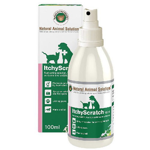 Natural Animal Solutions Itchy Scratch for Cats & Dogs - 100ml