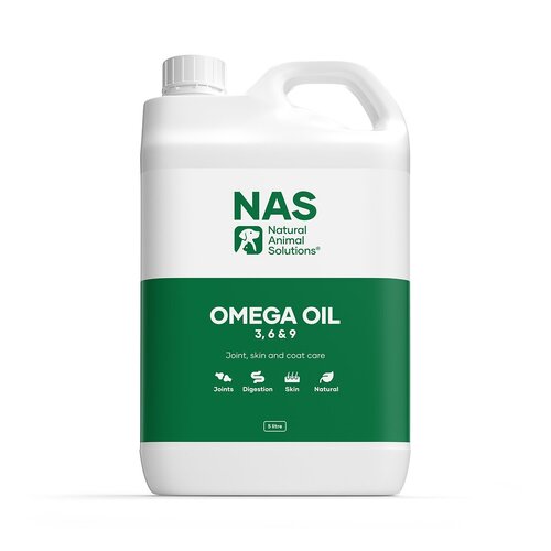 Natural Animal Solutions Omega 3,6 & 9 for Dogs/Horses 5000ml