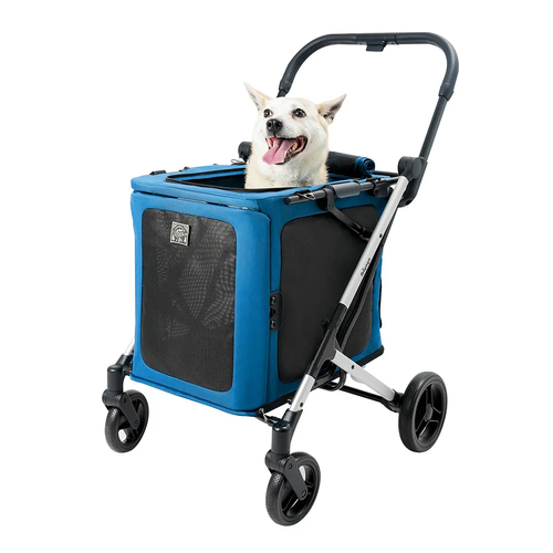 Ibiyaya Bigbuddy Stroller And Crate Combo - Crystal Teal 