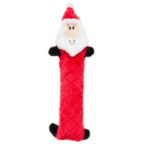 Zippy Paws Christmas Jigglerz Shakeable Dog Toy - Santa